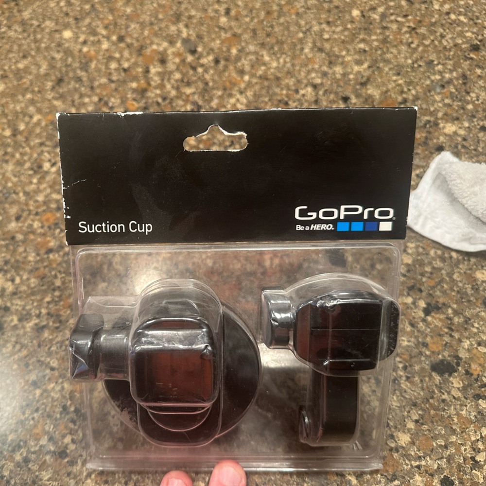 GoPro suction cup.